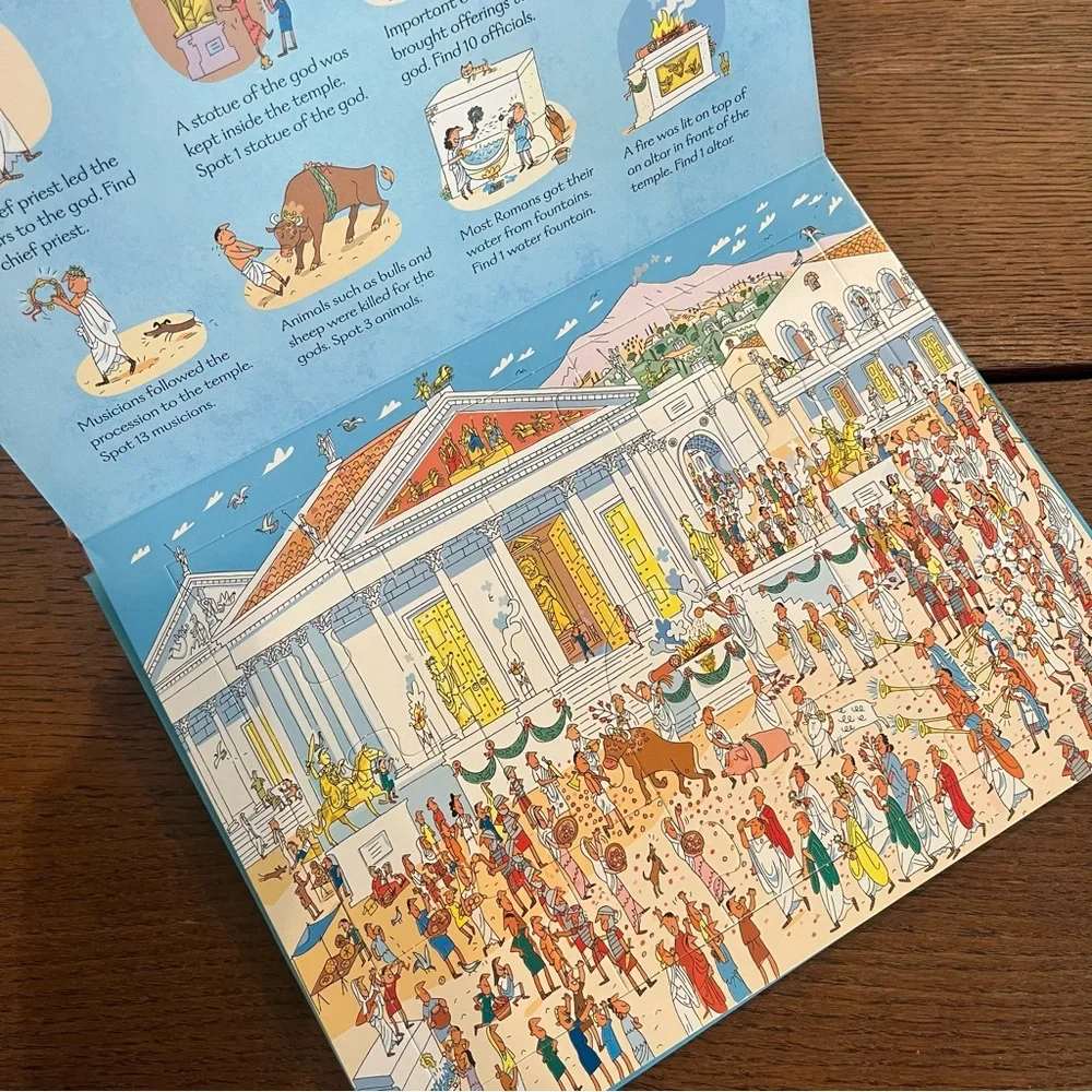 Ancient Romans Jigsaw Book (Usborne Jigsaw Books) | homeschool